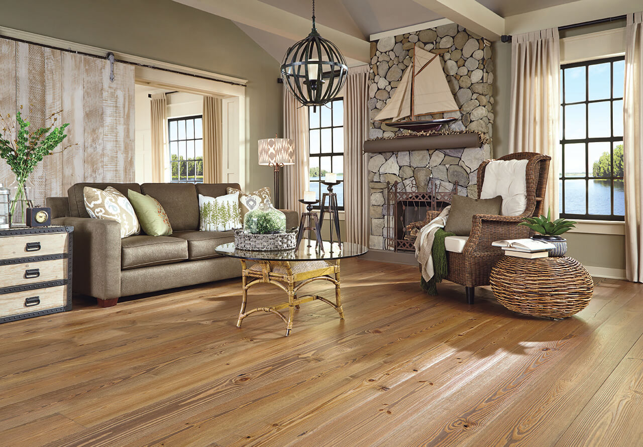 Lakehouse Heart Pine