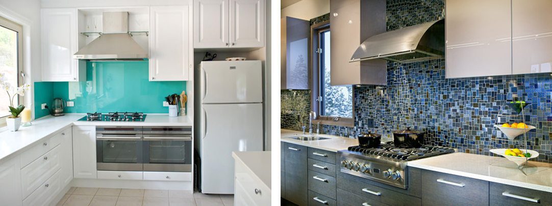 Kitchen backsplash inspiration: bright colors