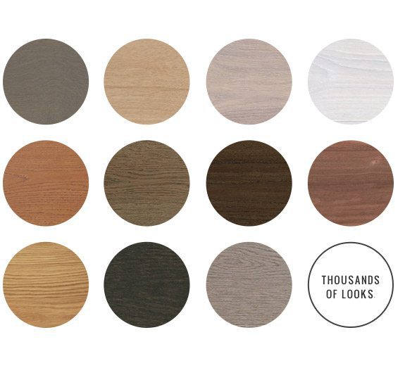 Color, Stain, Finish