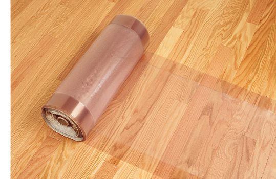 Protective floor covering for moving