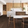 dark floor contemporary kitchen