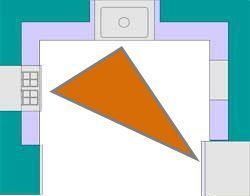 Kitchen Work Triangle on Carlisle Wide Plank Floors Blog