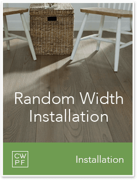 random width installation